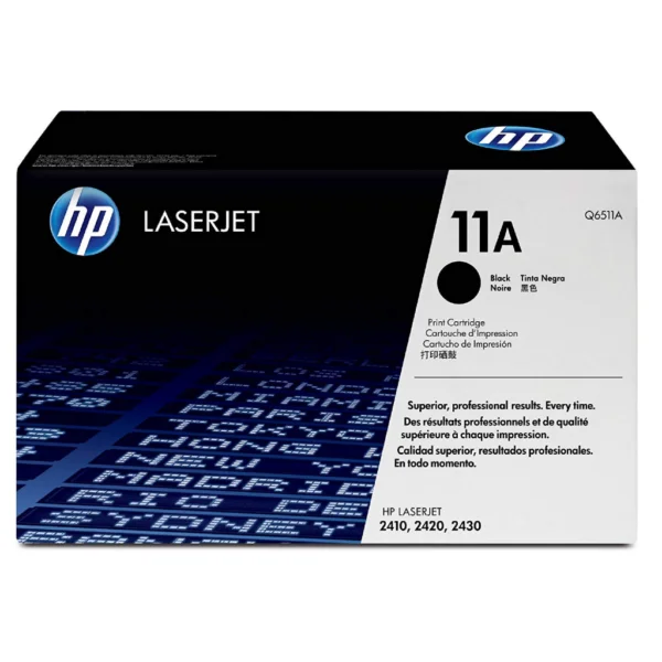 HP 11A Black LaserJet Toner Cartridge (Premier Quality)