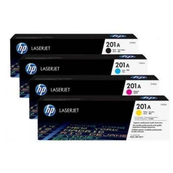 HP 201A Color Set LaserJet Toner Cartridge (Premier Quality)