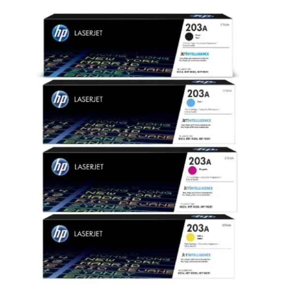 HP 203A Color Set LaserJet Toner Cartridge (Premier Quality)
