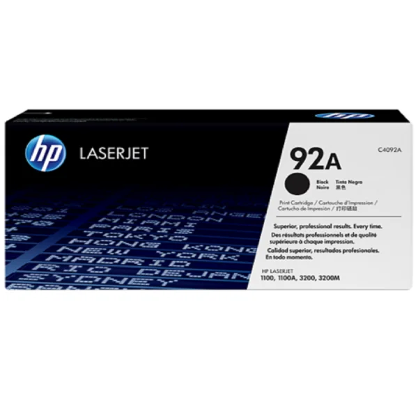 HP 92A Black LaserJet Toner Cartridge (Premier Quality)